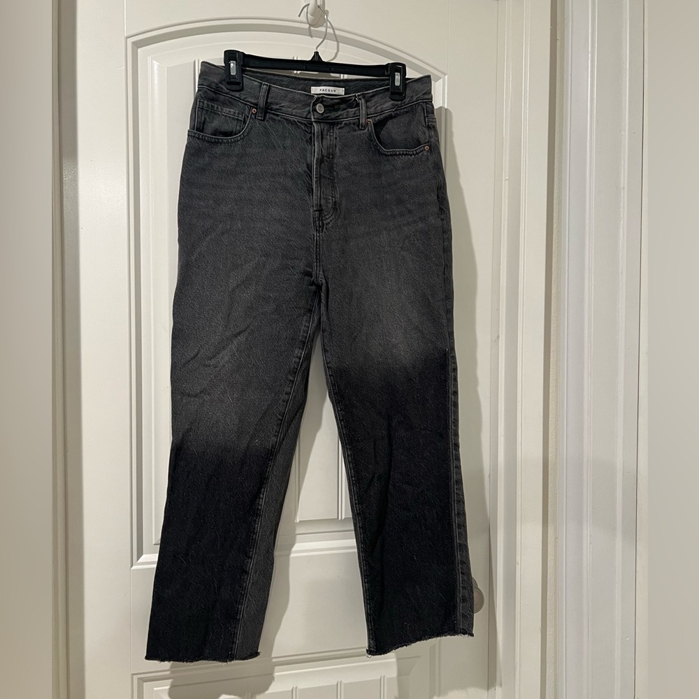 Pacsun Two Tone black High Rise Straight Jeans size 29